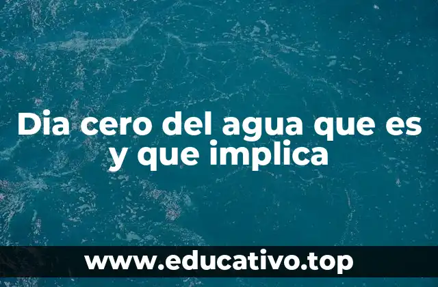 La importancia del agua en el desarrollo sostenible