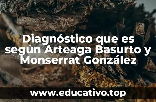 Diagnóstico que es según Arteaga Basurto y Monserrat González