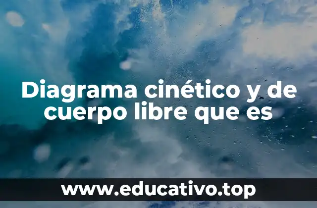 Diagrama cinético y de cuerpo libre que es