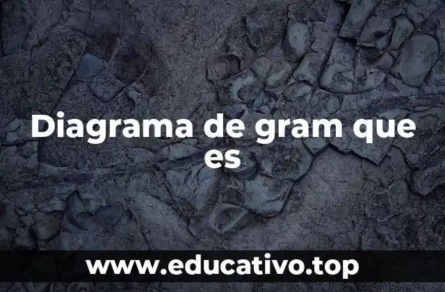 Diagrama de gram que es