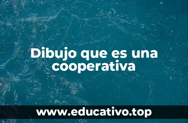 Dibujo que es una cooperativa