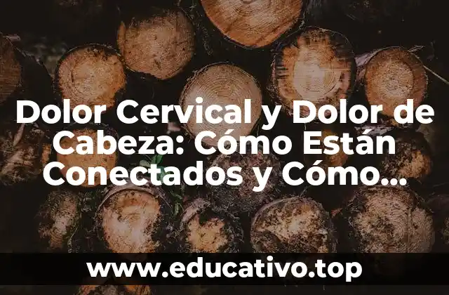 Dolor Cervical y Dolor de Cabeza: Cómo Están Conectados y Cómo Aliviarlos