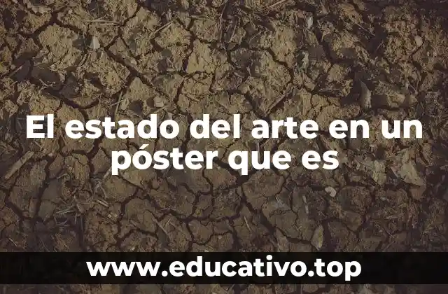 El estado del arte en un póster que es