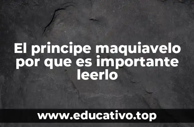 La influencia de Maquiavelo en la filosofía política moderna