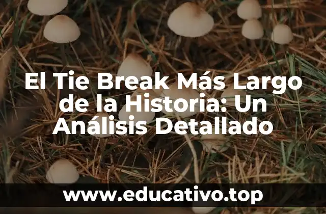 El Tie Break Más Largo de la Historia: Un Análisis Detallado