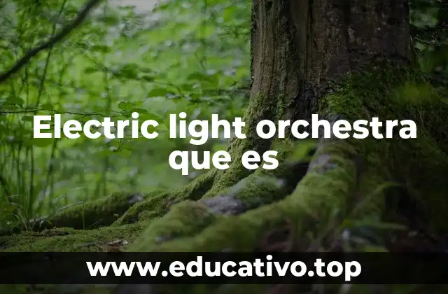 Electric light orchestra que es