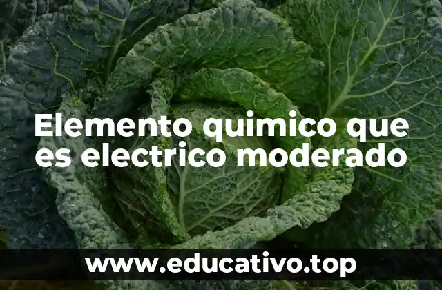 Elemento quimico que es electrico moderado