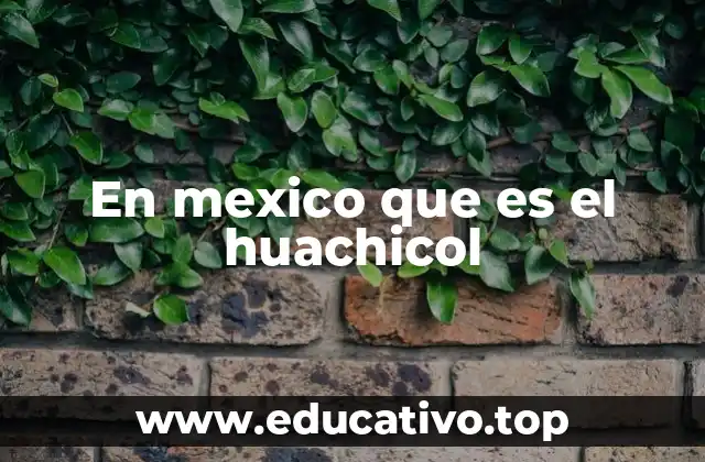 En mexico que es el huachicol