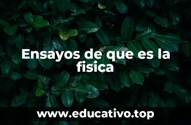 La importancia de explorar la física a través de la escritura