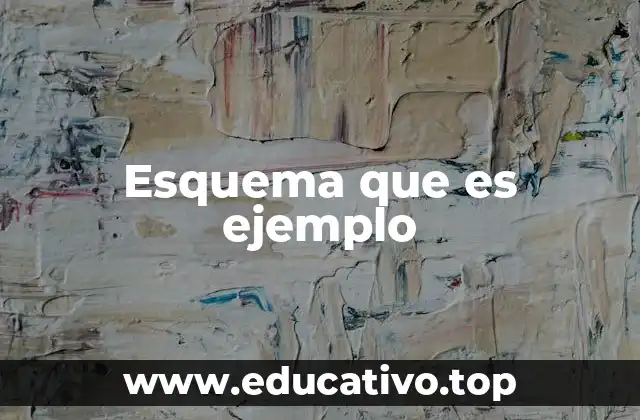 Esquema que es ejemplo