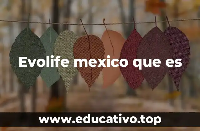 Evolife mexico que es