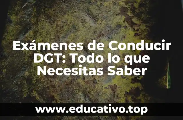 Exámenes de Conducir DGT: Todo lo que Necesitas Saber