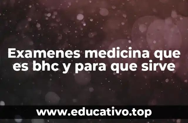 El rol del BHC en la evaluación neuropsiquiátrica