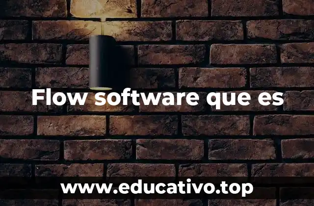 Flow software que es