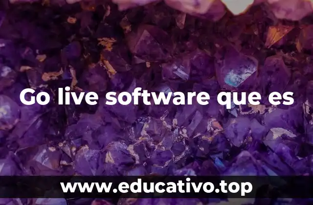 ¿Cómo se prepara un sistema para el go live?