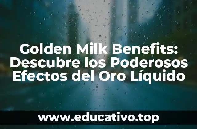 ¿Qué es el Golden Milk y Cómo se Prepara?