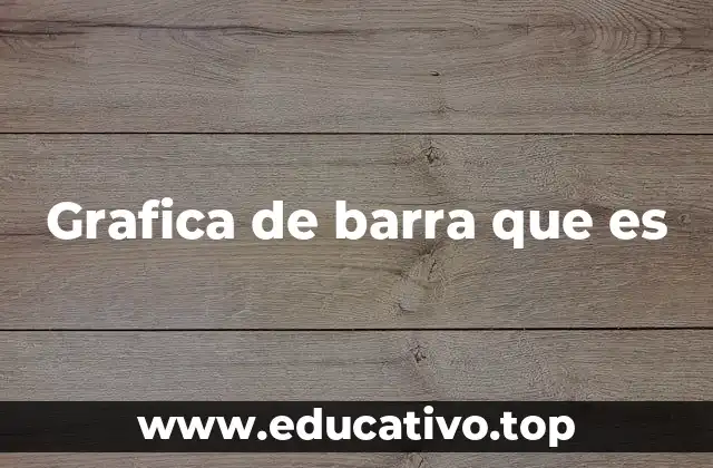 Grafica de barra que es