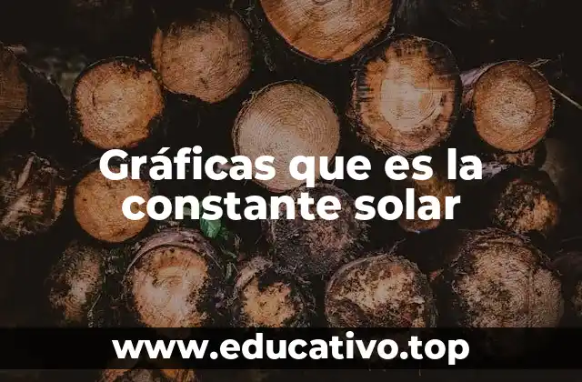 Gráficas que es la constante solar