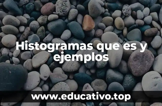 Histogramas que es y ejemplos