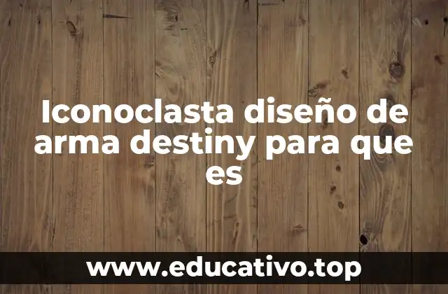 El impacto visual y simbólico del iconoclasta en Destiny