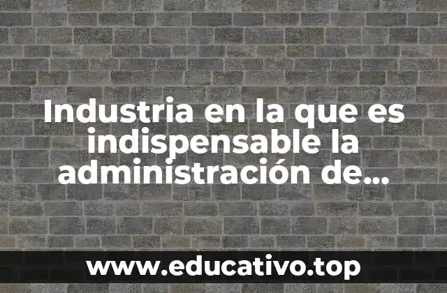 Sectores que dependen de la gestión eficiente de recursos tecnológicos