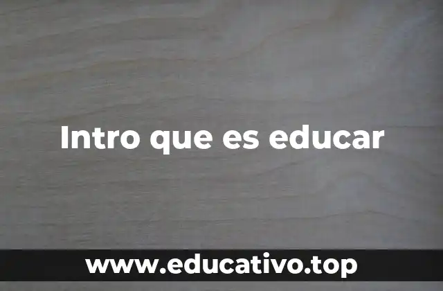 El rol de la educación en la sociedad moderna