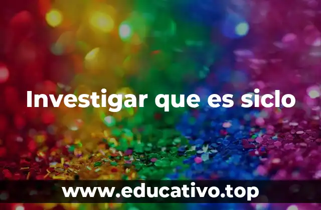 Investigar que es siclo