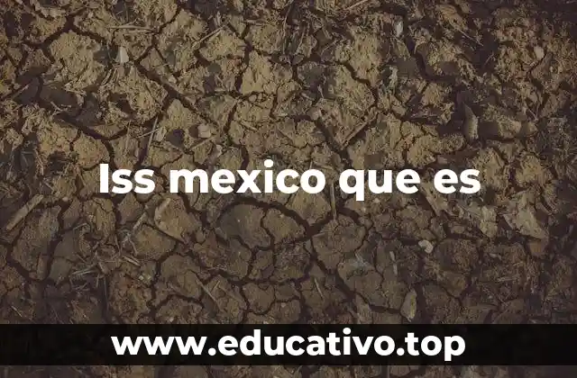 Iss mexico que es