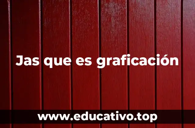Jas que es graficación