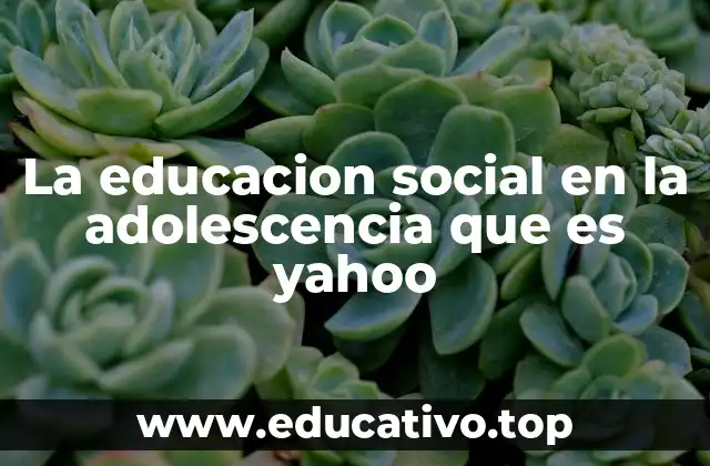 La importancia de formar a los jóvenes en valores sociales