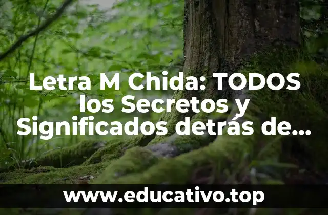 Letra M Chida: TODOS los Secretos y Significados detrás de este Fenómeno