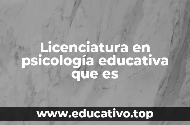 La base interdisciplinaria de la psicología educativa