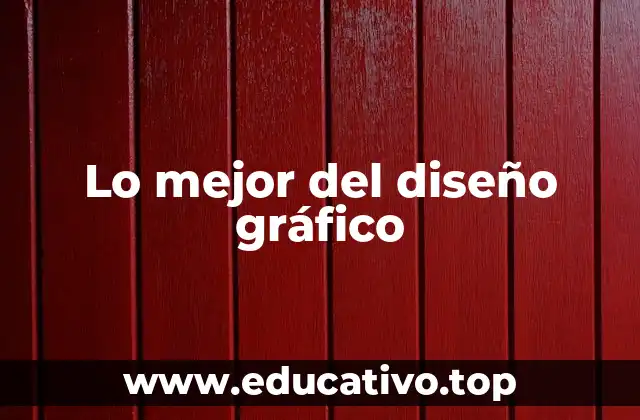 Lo mejor del diseño gráfico