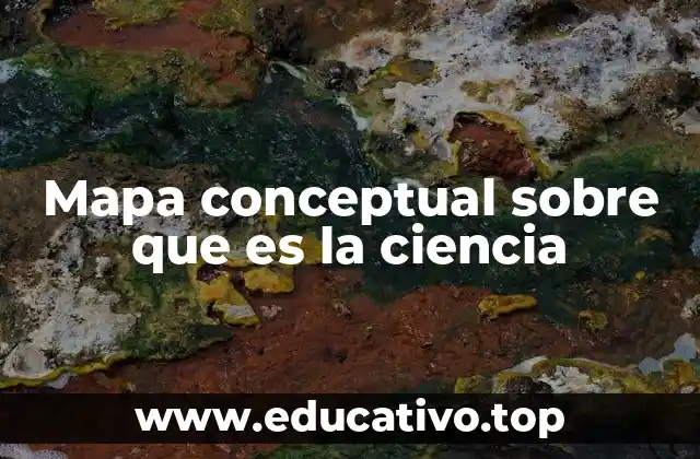 Mapa conceptual sobre que es la ciencia