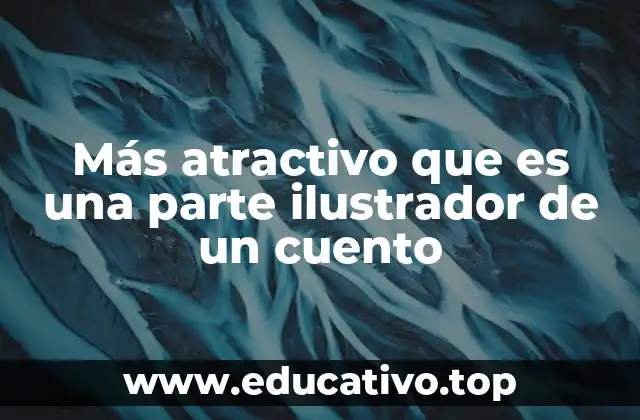 Más atractivo que es una parte ilustrador de un cuento