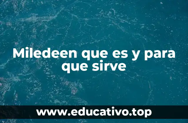 Miledeen que es y para que sirve