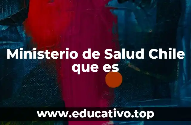 Ministerio de Salud Chile que es