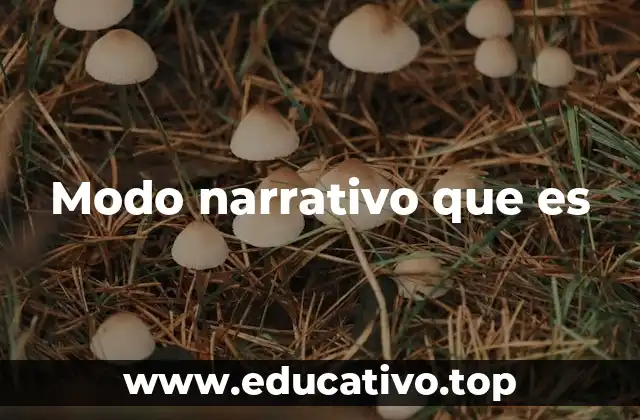 Diferencias entre los modos narrativo, descriptivo y argumentativo