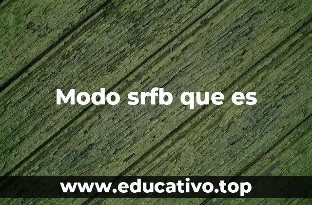 Modo srfb que es