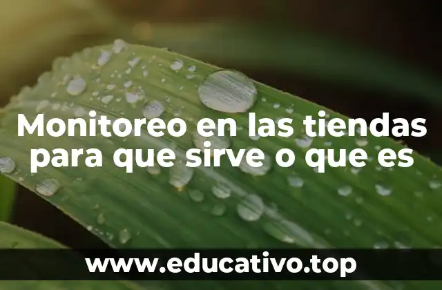 Cómo el monitoreo transforma la gestión de una tienda