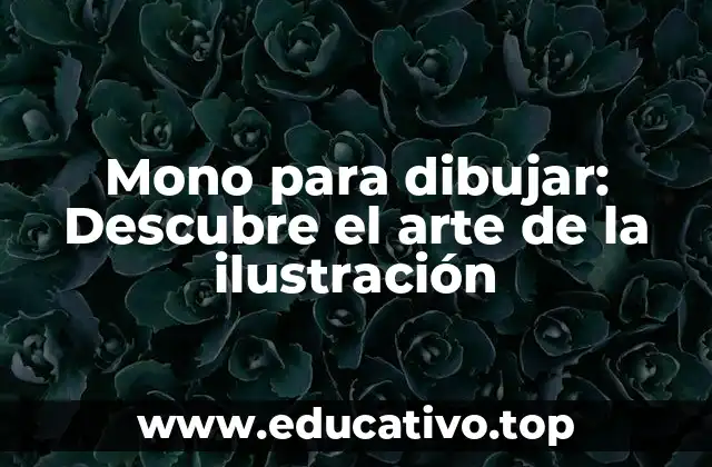 Mono para dibujar: Descubre el arte de la ilustración