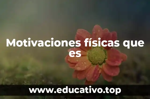 Motivaciones físicas que es