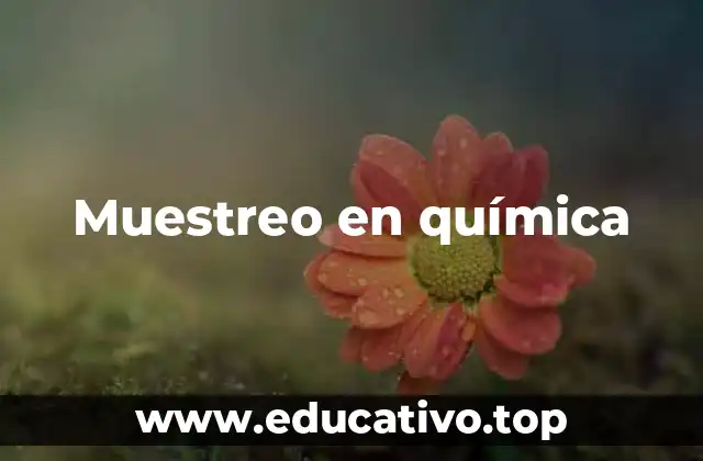 Muestreo en química