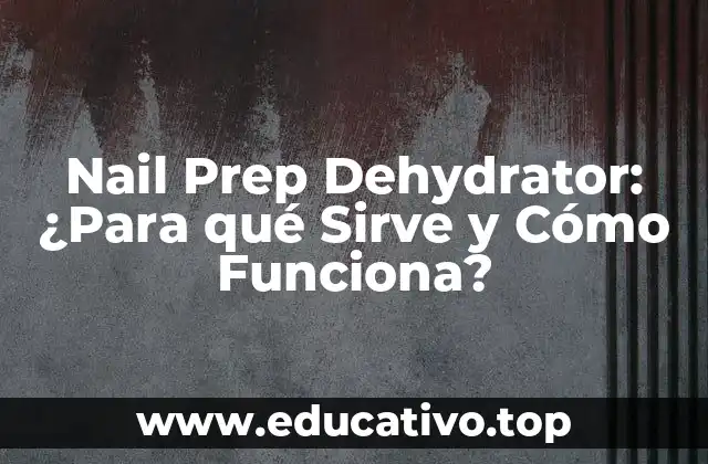 Nail Prep Dehydrator: ¿Para qué Sirve y Cómo Funciona?