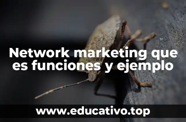 Cómo funciona el network marketing sin mencionar directamente el término