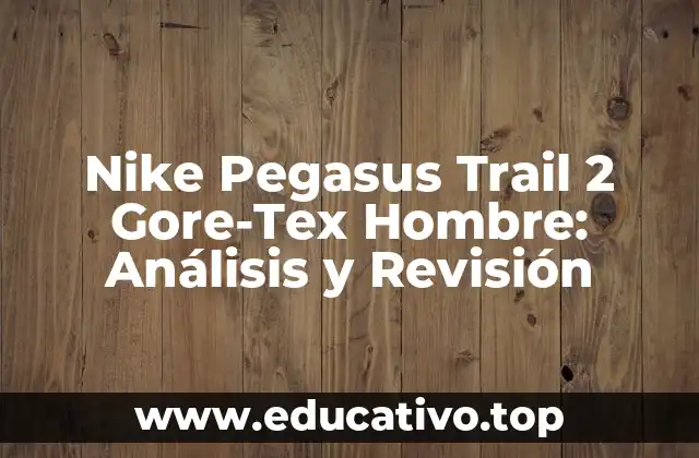 Nike Pegasus Trail 2 Gore-Tex Hombre: Análisis y Revisión