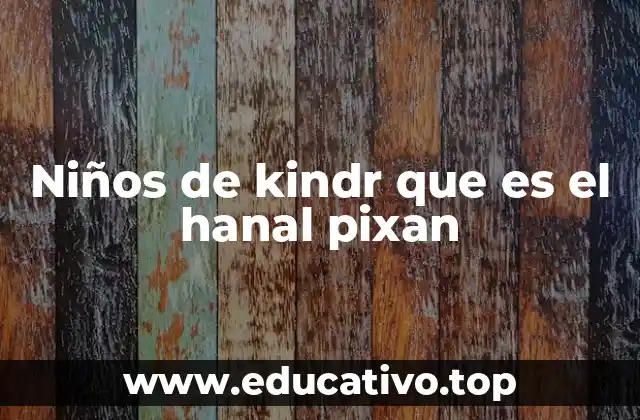Niños de kindr que es el hanal pixan