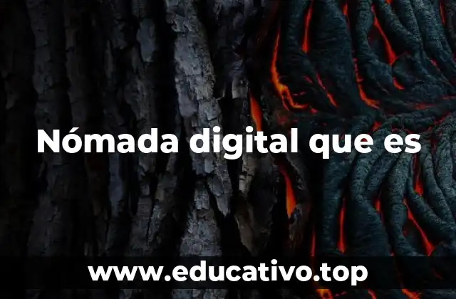 Nómada digital que es