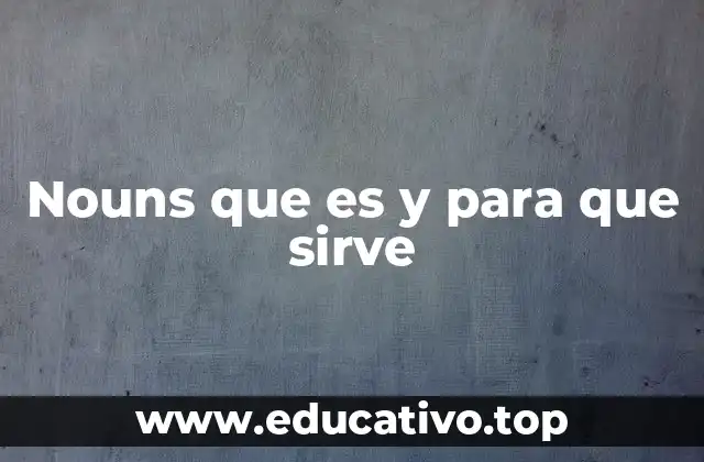Nouns que es y para que sirve