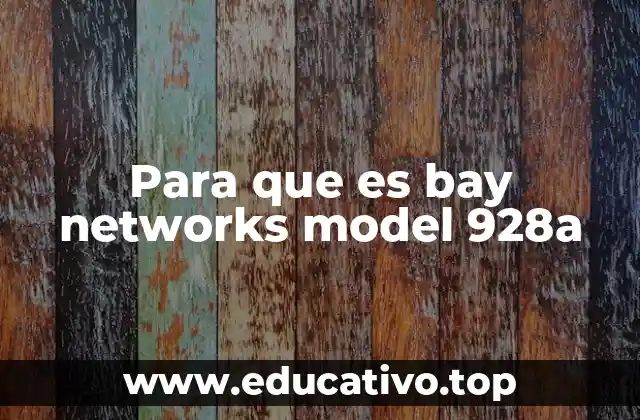 Componentes y funcionalidad del dispositivo de red